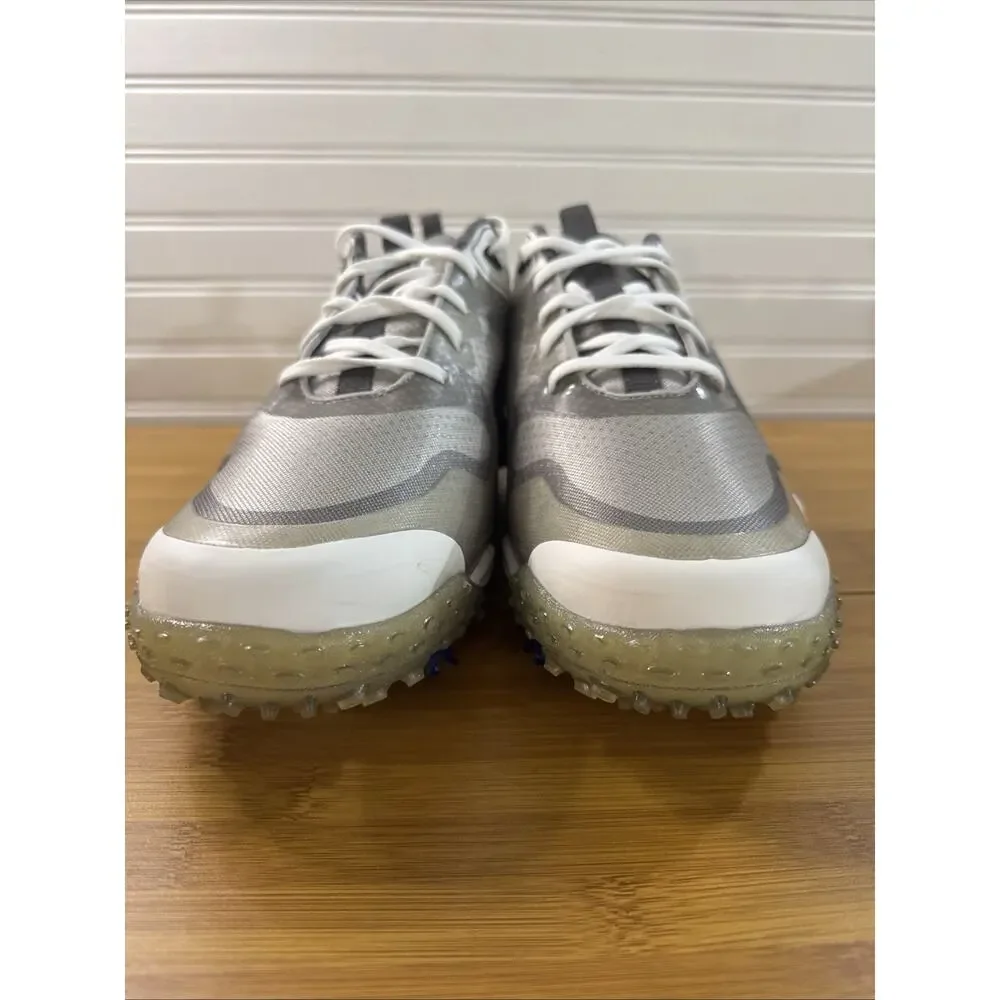 FootJoy Freestyle 2.0 Golf Shoes White Gray Spiked FJ 57330 Men Size 13 W Wide